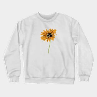 Sunflower Positive Flora Since Established Brunch Minimalist Crewneck Sweatshirt